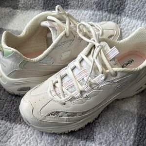 Skechers Women's Cream Sneakers